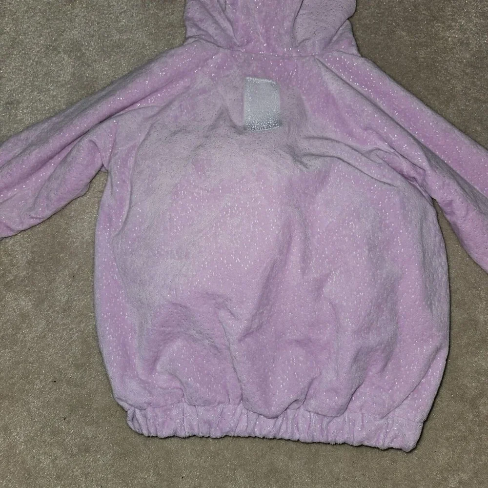 NEW Purple Butterfly Halloween Costume Baby 12-18 Months Pullover Only NO WINGS